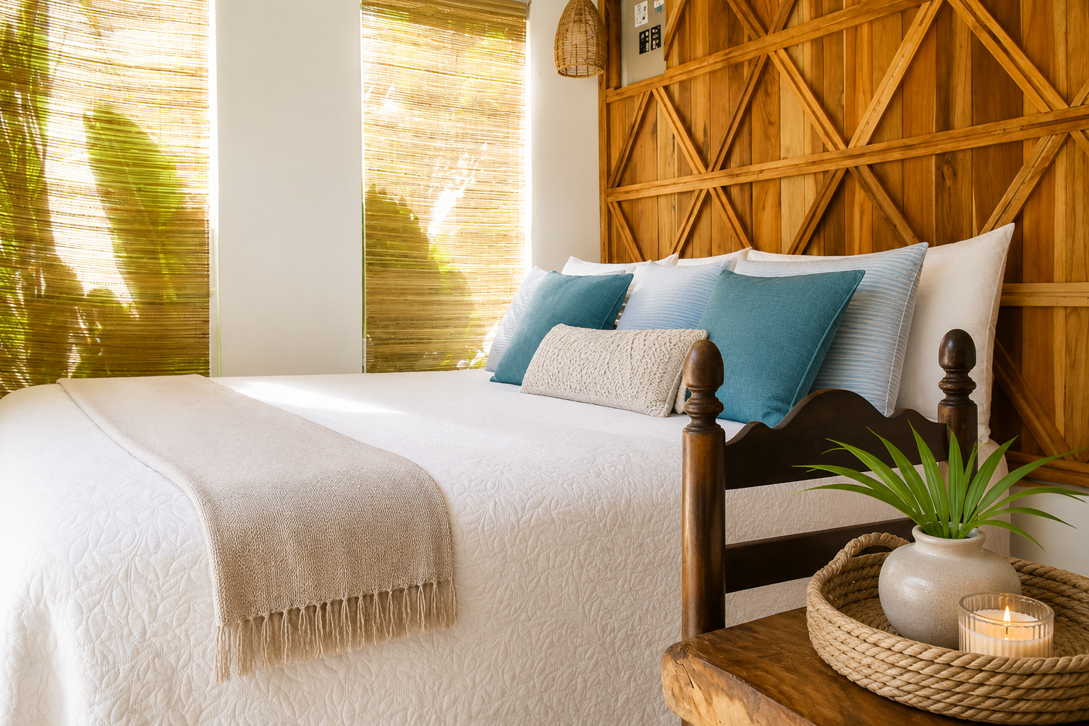 Tropical gardens and open-air spaces at Sanctuary Puerto Viejo boutique hotel